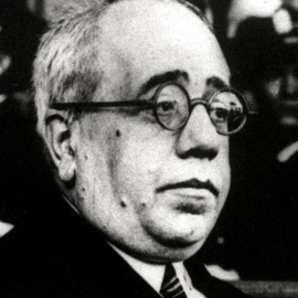 Fotografía de Manuel Azaña en 1933.