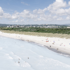 Playas blancas de Rosignano Solvay, en junio de 2026.