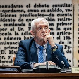 El Director Adjunto Operativo de la Guardia Civil, Manuel Llamas, durante su comparecencia en el Senado, a 17 de julio de 2026.