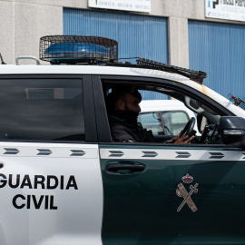 Fotografía de archivo de un coche de la Guardia Civil