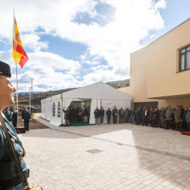 Imagen de un cuartel de la Guardia Civil en Utrillas (Teruel).