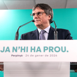 Carles Puigdemont, en una imagen tomada en enero de este año en Perpiñán (Francia).