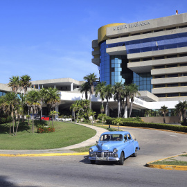 Fotografía del hotel Meliá Habana este martes en La Habana, Cuba.