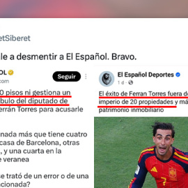 Reacciones a un artículo de El Español sobre las propiedades de Ferrán Torres.