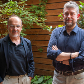 Carles Campuzano i Francesc-Marc Álvaro, diputats d'ERC al Parlament i el Congrés, respectivament, i impulsors d'Esquerra Democràtica. 23/07/2026