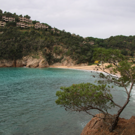 La cala Giverola de Tossa