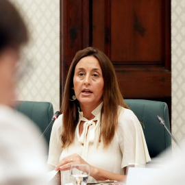 La consellera d'Educació i Formació Professional, Esther Niubó, compareix aquest dilluns al Parlament  (27 de juliol del 2026)