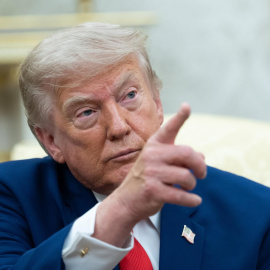 El presidente de Estados Unidos, Donald Trump, en el Despacho Oval de la Casa Blanca, en una imagen de archivo.