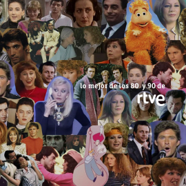 Imagen recopilatoria de los programas más exitosos de RTVE durante los 80 y 90.