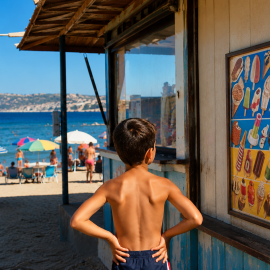 carteles helados