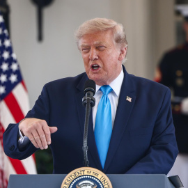 El presidente de EEUU Donald Trump en una imagen de archivo.