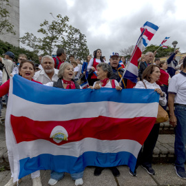 Protesta convocada por diversos sectores en defensa del Poder Judicial, en San José (Costa Rica).