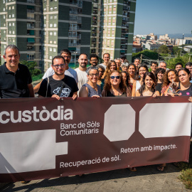 Membres impulsors de l'Associació Custòdia durant la presentació oficial (7/07/2026)