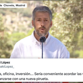 Reacciones a las palabras del consejero de Presidencia de Ayuso.