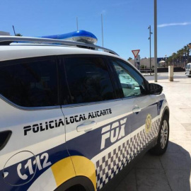 Vehículo de la Policía Local de Alicante.
