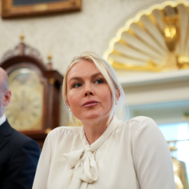 La hasta ahora secretaria de prensa de la Casa Blanca, Karoline Leavitt, en una imagen de archivo.