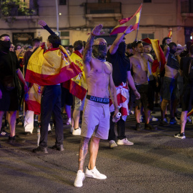 Concentración a las puertas del consulado de Marruecos, a 31 de julio de 2026