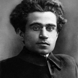 Fotografía de Antonio Gramsci, filósofo, periodista y político italiano.