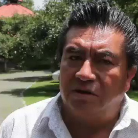 El alcalde de San Juan Tianguismanalco, Juan Pérez Moral, detenido por violación, en una imagen de archivo.