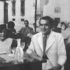 Última fotografía de Federico García Lorca conocida.