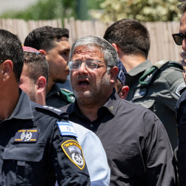 Fotografía de archivo del ministro israelí de Seguridad Nacional, Itamar Ben Gvir