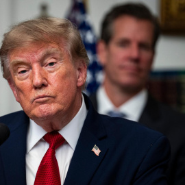 El presidente de Estados Unidos, Donald Trump, en Washington.