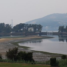 Isla de San Simón, en la ría de Vigo.