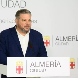 El concejal de Cultura y Educación del Ayuntamiento de Almería, Diego Cruz.