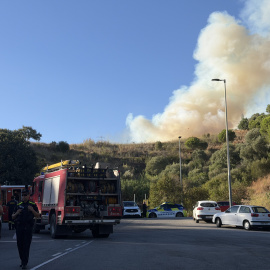 Incendi a Collserola, des de Canyelles  (dimarts 25 d’agost del 2026)