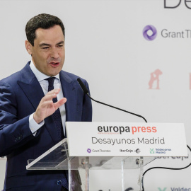 Juanma Moreno, el presidente de la Junta de Andalucía.