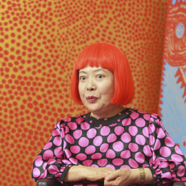 La artista japonesa Yayoi Kusama, en una imagen de archivo.