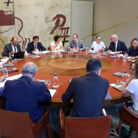 Imatge del primer Consell Executiu de la Generalitat del curs, celebrat dimarts, 25 d'agost. 25/08/2026