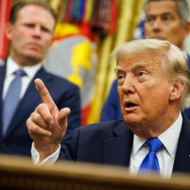 El presidente de Estados Unidos, Donald Trump, en Washington.
