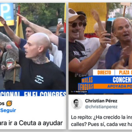Reacciones a las protestas por Ceuta.