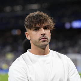 El jugador del Real Madrid Raúl Asencio, a 26 de agosto de 2026.