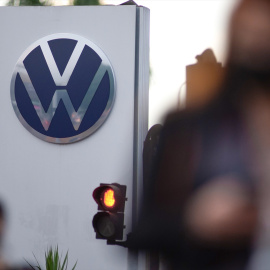 Imagen de la marca de automóviles Volkswagen en Brasil, en una fotografía de archivo.