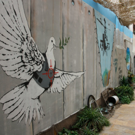 Imatge d'arxiu d'una exposició al Museu Banksy