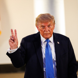 Donald Trump el pasado miércoles.