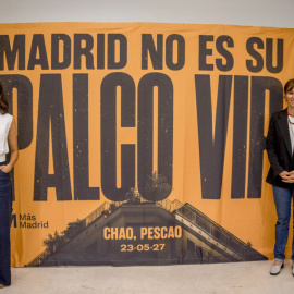 Rita Maestre y Mónica García, este lunes.