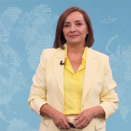 Pepa Bueno en 'Telediario 2'.