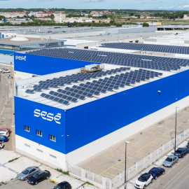 Imatge de la fàbrica de Sesé, proveïdora de Seat, a Abrera. 2026