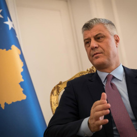Foto de archivo del expresidente de Kosovo Hashim Thaci.