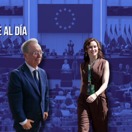 Fotomontaje con las imágenes de Juan Jesús Vivas e Isabel Díaz Ayuso.