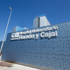 Fachada del Hospital Ramón y Cajal en Madrid, en una imagen de archivo.