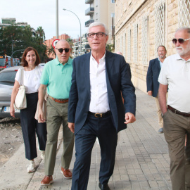 L'exalcalde de Tarragona, Josep Fèlix Ballesteros, arriba a l'antiga presó de Tarragona, on se celebra el judici del cas Inipro