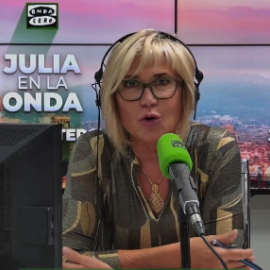 Julia Otero en 'Julia en la Onda', este sábado.