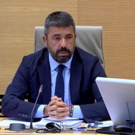 El expresident Carlos Mazón ante la comisión en el Congreso que investiga la DANA, a 21 de septiembre de 2026.