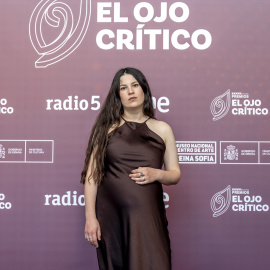 Irene Márquez en la alfombra roja de los XXXVI Premios ‘El Ojo Crítico’ de RNE, a 14 de mayo de 2026, en Madrid.