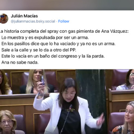 Reacciones a la liada del PP con el gas pimienta.