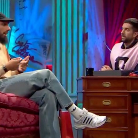 Borja Iglesias y David Broncano en 'La Revuelta'.
